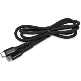 Altitude Barlitt Fast Charge Type-C to Type-C Charging Cable Cable in Jar Black Cable
